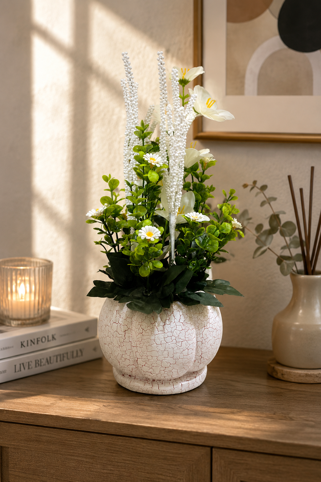 Artisan Round Ceramic Vase Viral Vault