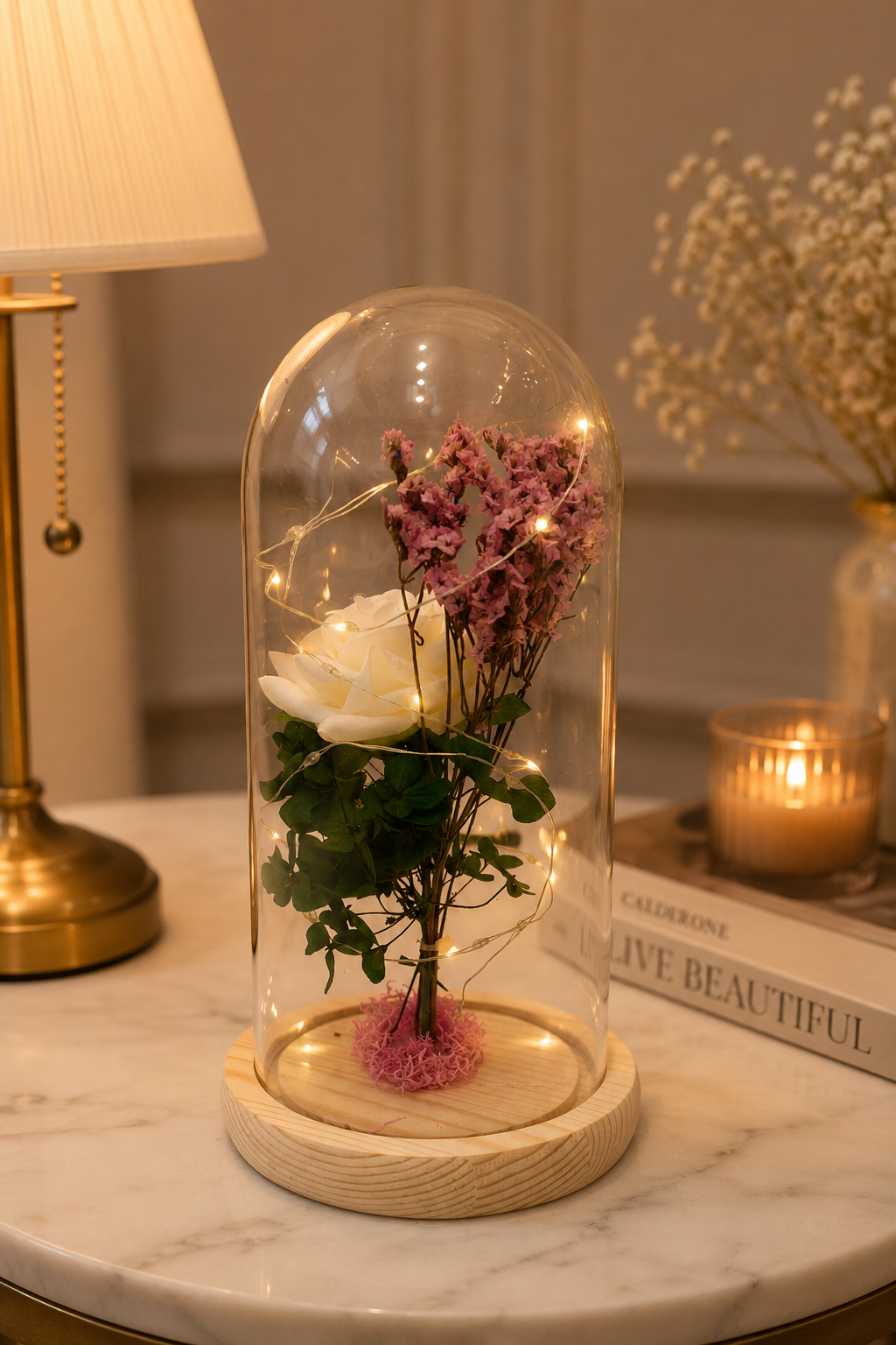Floral Light Dome Viral Vault