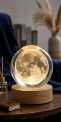 Glass Moon Lamp Viral Vault