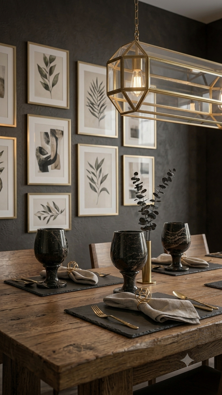 Asthetic Marble Vine Glasses (Qty 06) Viral Vault