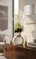 Off-White Ceramic Donut Vase Viral Vault
