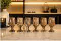 Marble Wine Glass Set (Medium Qty 06) Viral Vault