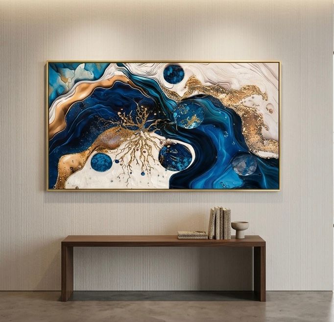 Abstract Wall Art (48"x24") Viral Vault