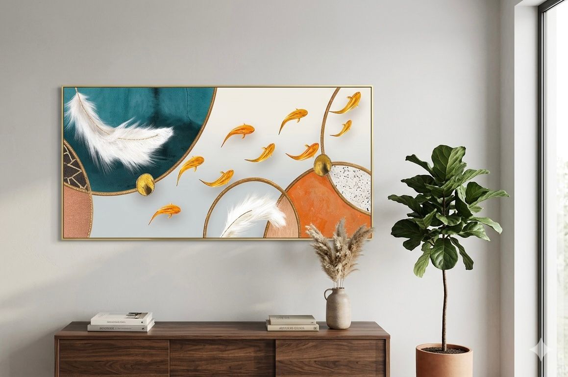 Abstract Wall Art (48"x24") Viral Vault
