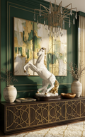 Rearing Horse Statue Viral Vault