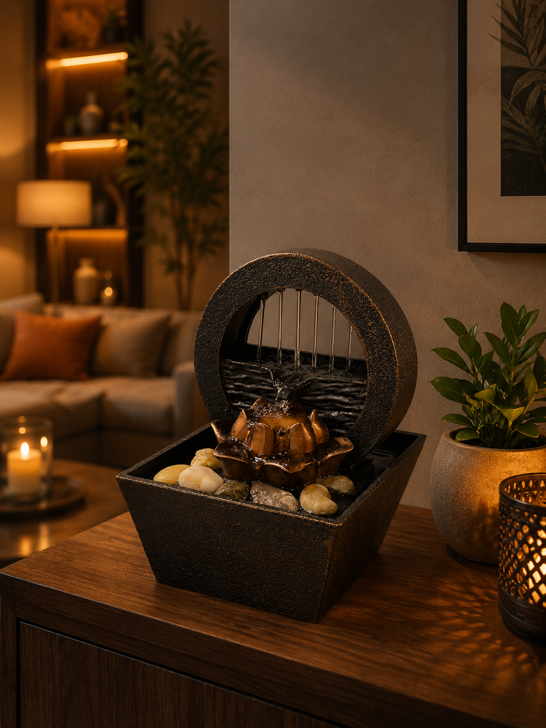 Indoor Waterfall Viral Vault